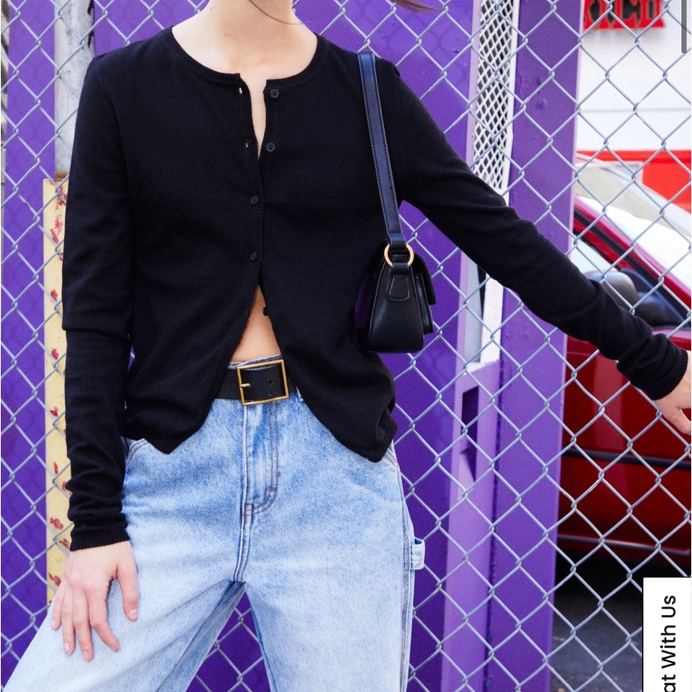 Brandy Melville black cardigan
